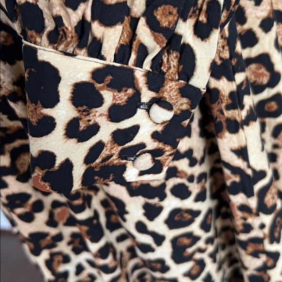 LOFT Leopard Print Maxi Dress - Picture 5 of 12